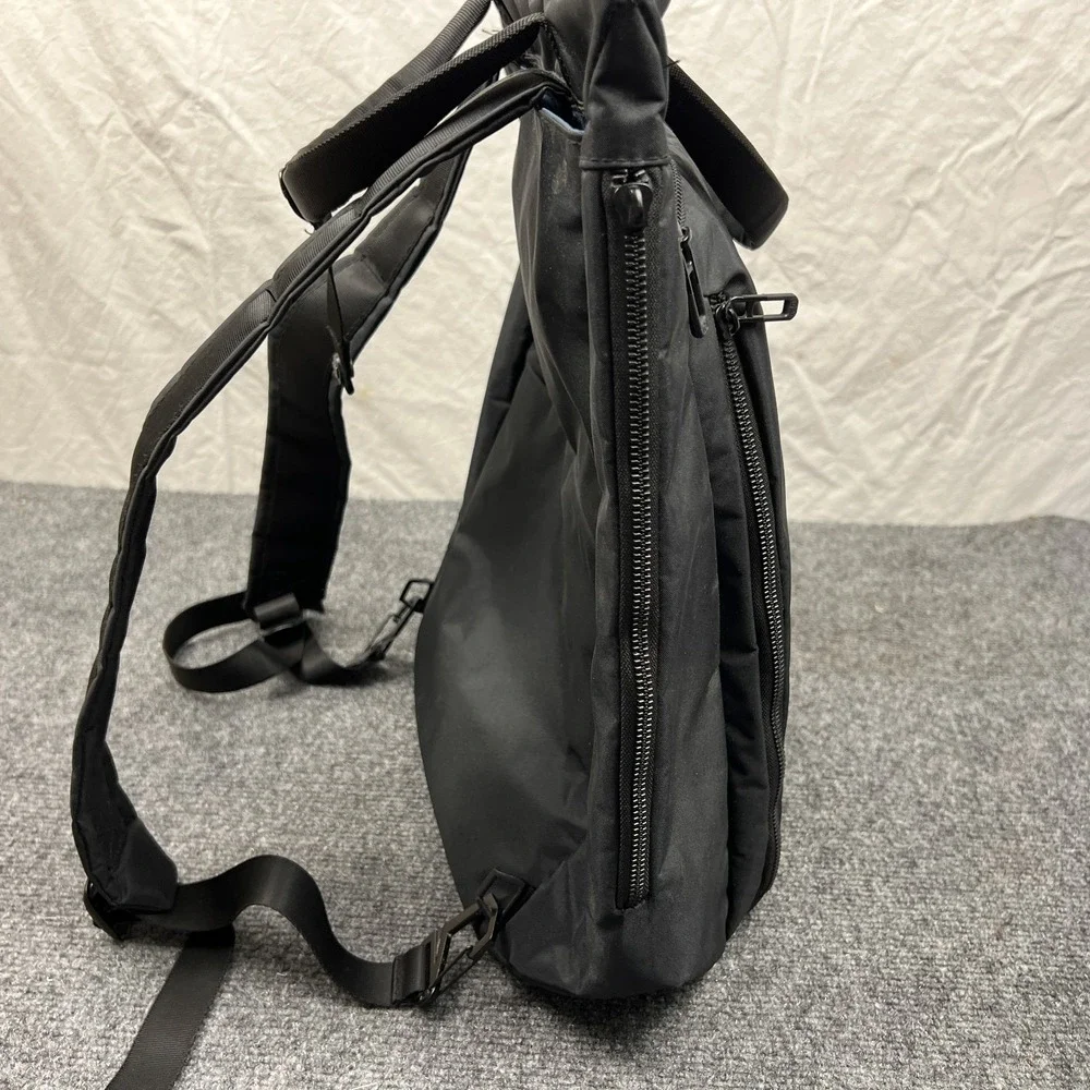 OGIO Walmart Connect Logo Versatile Backpack Zippered Black Handle Padded Bag